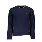 Napapijri Blue Fabric Men Sweater -   -  Napapijri.
